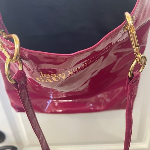 Jean Paul Gaultier Fuchsia pink  tote bag - Picture 6 of 9